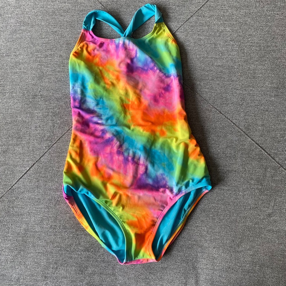 Circo (Target) Girls Tie-Dye one piece swimsuit